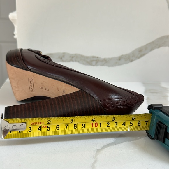 Coach Pumps - Lynne Smooth Bordeaux 8M - Picture 9 of 10